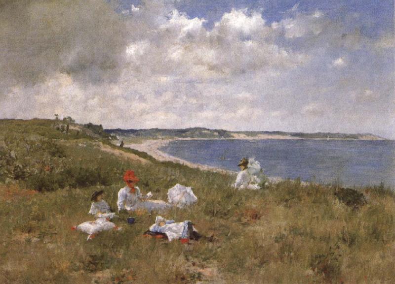 William Merrit Chase Idle Hours oil painting picture